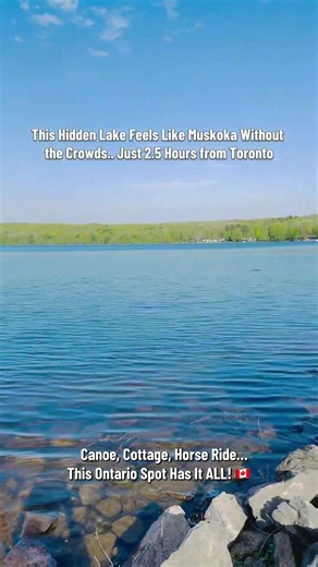 This Hidden Lake Feels Like Muskoka Without the Crowds|Moira Lake, ON, Canada|2.5 Hours from Toronto