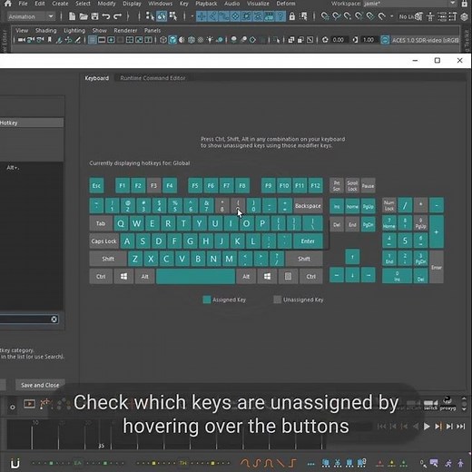 Set Custom HOTKEYS in 45 seconds - Free Maya Animation Tips