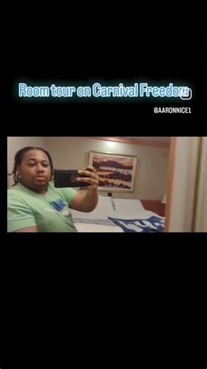 Carnival Freedom Interior Cabin room tour