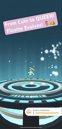 Floette Evolves into the STUNNING Florges in Pokémon GO! 🌷👑