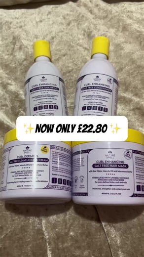 29% off and over 18K sold… this Nature Spell curl set is now £22.80 👀 Full routine in one bundle and the reviews speak for themselves ⭐ #curlyhair #curls #haircare #fyp #naturespell @TikTok Shop UK @Nature Spell