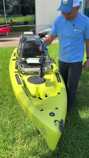 Motorize your pedal drive kayak with a Bixpy motor in seconds!