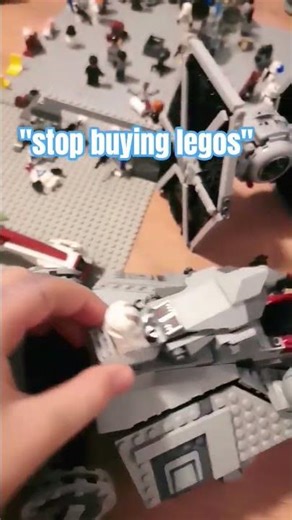 "stop buying legos" how about nah #recommended #lego #starwars