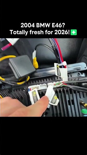 Take a look at this old car to modern interior upgrade for 2004 BMW E46. Head unit | Eonon E46X7A