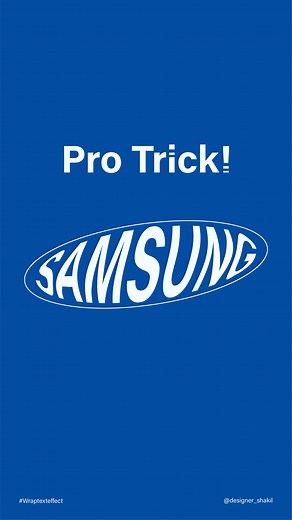 Shakil Islam | How to Wrap Text into Shapes? Beginner vs Pro💀 Save for Later💫 DM for Design Work & Collab 📩 [shakilmix10@gmail.com] #wraptexteffect... | Instagram