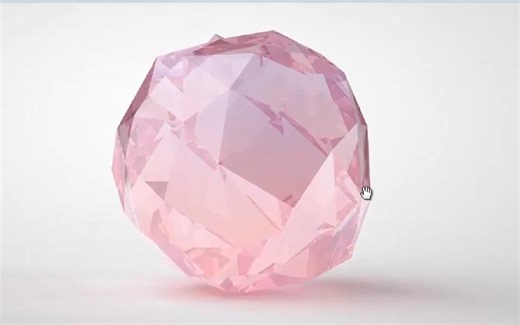 C4D教程 GSG最新水晶球建模材质渲染 CRYSTAL BALL