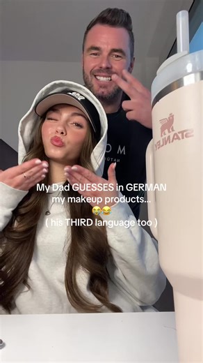 Dad Guessing My Makeup Products in German