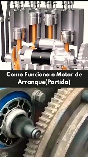Como Funciona o Motor de Arranque(Partida)🔥 Incrível e Fácil