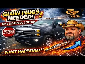 L5p glow plug replacement. 641,000￼ mile maintenance.