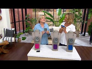 O2Cool Set of 2 Rechargeable Necklace Fans with 3 Speeds on QVC