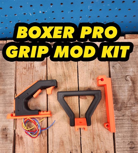 AF Boxer Pro XF Grip Mod Kit - Adventure Force Toy Blaster - Etsy