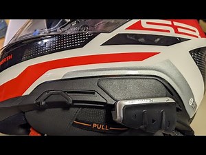 Cardo Smarth installation on Schuberth S3