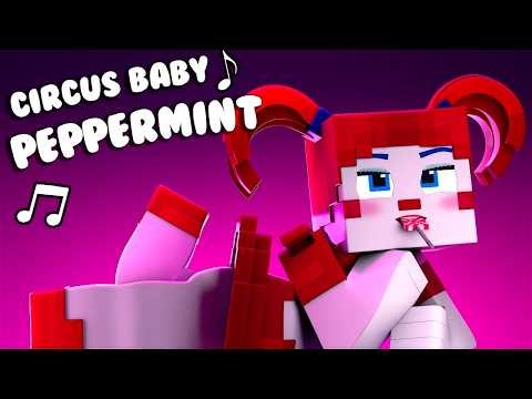 "Peppermint" Circus Baby Minecraft FNAF SL Animation (Remastered!)