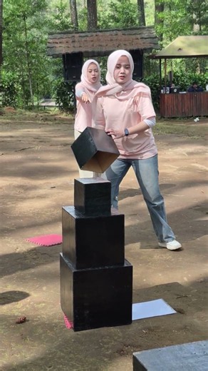🔥 SEKALI MULAI, SEMUA WAJIB TOTALITAS! #outbound #shorts #outing #teamwork #teambuilding #games #fun