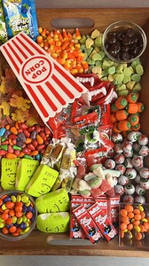 210K views · 1.6K reactions | Halloween movie night just got sweeter  What horror movie are you watching? . . . #candy #movie #movieboard #halloween #spooky #spookyseason #peeps #nerds #candycorn #juniormints #popeyes #reeses #reesespieces #mandms #spider #gummi #gummy #bodyparts #mallowcreme #pumpkins #chocolate #treat #treats #candyshop #candystore #foodie #foodstagram #foodphotography #candyfunhouse | Candy Funhouse | Facebook
