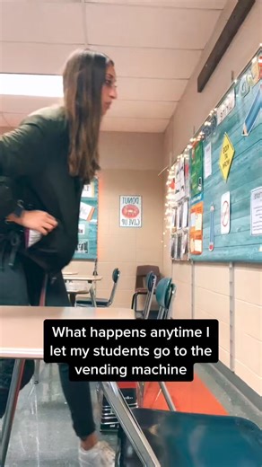 They are always hungry #teacherlife #highschool #vendingmachine #noellelovessloths | Noelle Cheney
