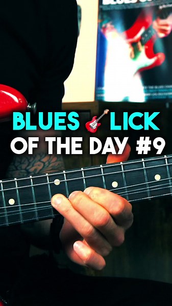 🎸 Blues Lick of The Day #9 This lick played over the turnaround of a 12-bar blues progression, has me targeting the chord tones of the V, IV and I chords as and when they appear. ‘Chord tones’ are what you call the individual notes that make up a particular chord type. Similarly to how we call the notes of a scale, ‘scale degrees’. The chord tones of the dominant 7th chord (the chord type for all three of the chords in a 12-bar blues progression) are: Root - 1 Major 3rd - 3 Perfect 5th - 5 Flat