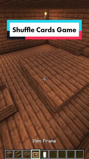 Minecraft Cards Game with Shuffle
