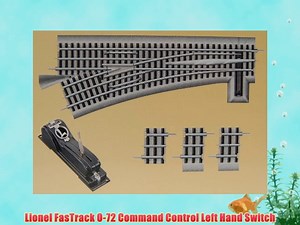 Lionel FasTrack O-72 Command Control Left Hand Switch