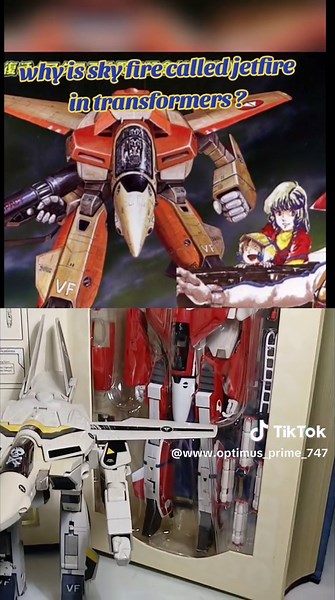 Orígenes de Skyfire: El Jet Transformer