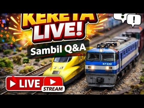 #10 Sakty Train sedang live sekarang! Malam Minggu Seru