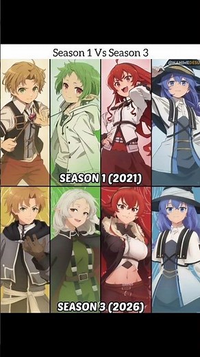 The glow-up is real! ✨ Witnessing the incredible character evolution