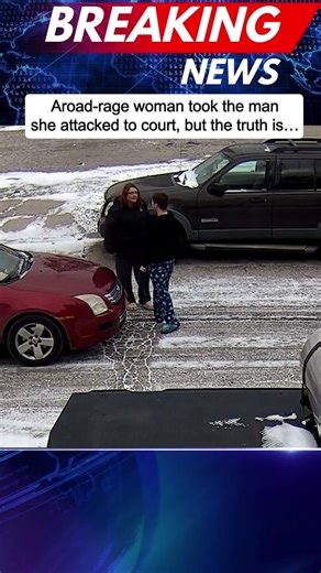 Aroad-rage woman took the man she attacked to court, but the truth is… #news #usa🇺🇸 #crime #fyp #foryoupage