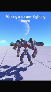 How to Build a Six-Arm Fighting Mech in Trailmakers
