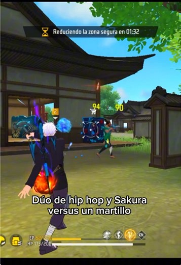 Dúo de Hip Hop y Sakura en Free Fire: ¡La Batalla Épica!