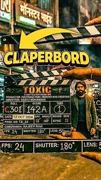 The Clapperboard Clap Explained: Why Directors Say "Action" in Every Movie Shoot #shorts #shortsfeed