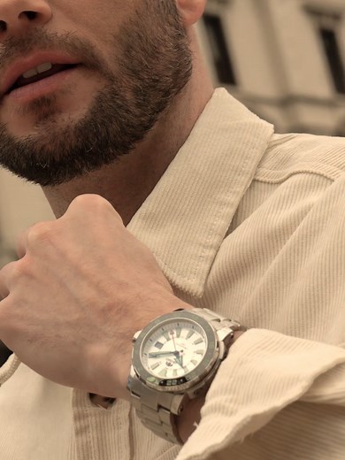 Relógio Automático Orient GMT Poseidon NH3SS002