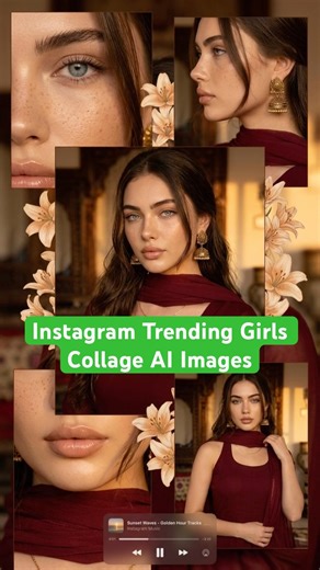 Instagram Trending Collage AI | ChatGPT Girls Prompts