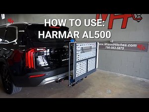 How To Use Harmar AL500 Scooter Hitch Lift