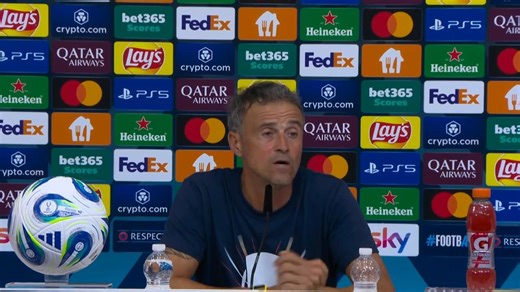 I'm happy, but Tottenham was better - Enrique on UEFA Super Cup win