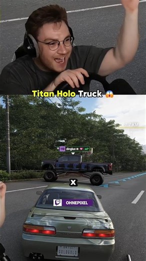 Titan holo truck 😱 #ohnepixel #forzahorizon #forzahorizon6 #gaming #shorts
