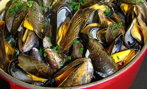 Moules a la Plancha pour 4 personnes - Recettes - Elle à Table