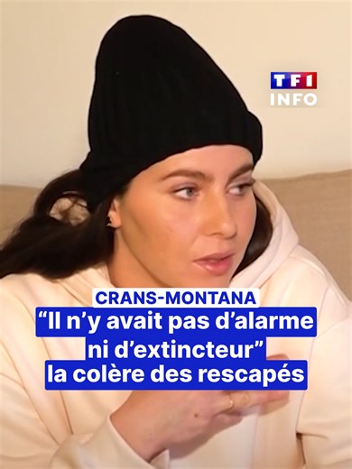 Témoignage poignant de Camille sur l'incendie à Crans-Montana