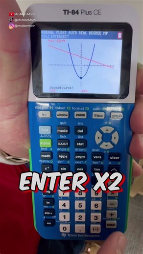 Math life skill: know the point of intersection where math and life cross paths!