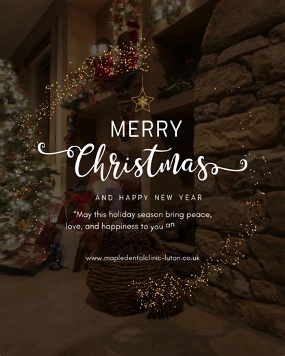 Wishing all our wonderful patients a joyful Christmas filled with smiles, laughter, and good health! 🎅🦷 Thank you for trusting us with your smiles this year — we can’t wait to see you in the new year! ✨ | Maple Dental Clinic