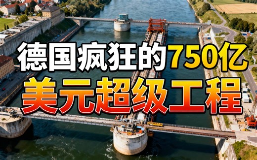 [中配]德国疯狂的750亿美元超级工程 - MegaBuilds