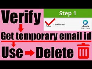 HOW TO USE TEMPORARY EMAIL