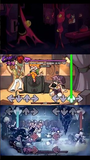 Tutorial D side VS Monster D side VS Try Harder Pt1 #fnf #fnfmod #fnfdside