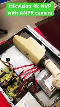 Hikvision ANPR Ip camera with 16 channel 4k pro series NVR | ds-7716ni-i4 | ds-2cd4a26fwd-izhs