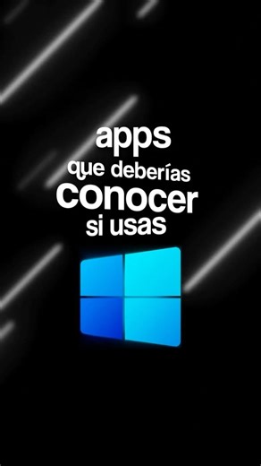 Apps que deberias conocer si usas Windows parte 5 #windows #laptop #apps #tech #pc #techtok