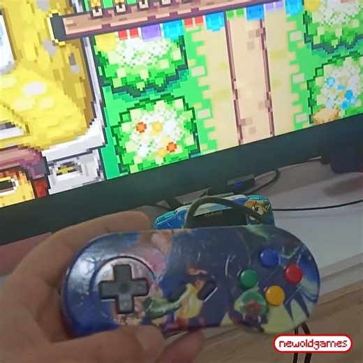 The ultimate GBA. From TV to sofa or toilet in a second. HDMI + IPSv5 + USB-C battery + Zelda Multi