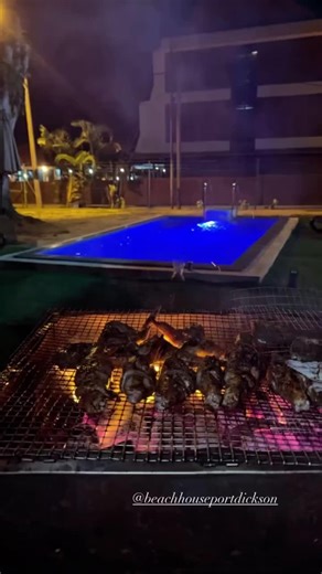 Free BBQ Pit at Beach House Port Dickson
