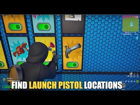 LAMA WARS ZONE WARS UNC MAP FORTNITE CREATIVE - FIND LAUNCH PISTOL LOCATIONS (SECRET PATH)