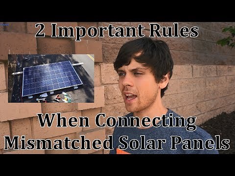 How to Connect Different Solar Panels Together