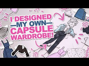 DRAWING A PAPER-DOLL CAPSULE WARDROBE!