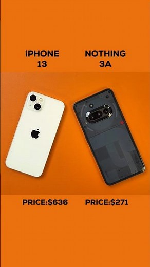 Nothing Phone 3A vs iPhone 13 Speed Test – Which is Faster? #speedtest #iphonevsandroid